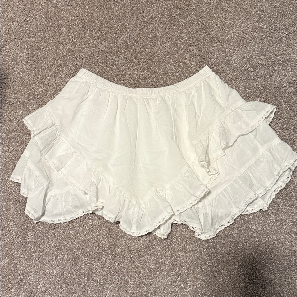 Abercrombie Ruffle Layered Mini Skort - Picture 4 of 4